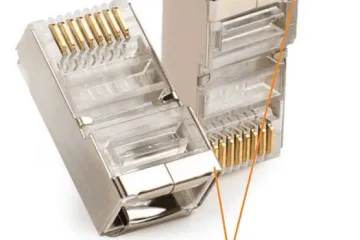 коннектор RJ-45 с защитным экраном